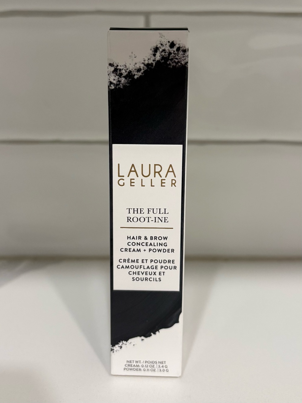 Laura Geller The Full Root-ine Hair & Brow Concealing Cream + Powder - Black